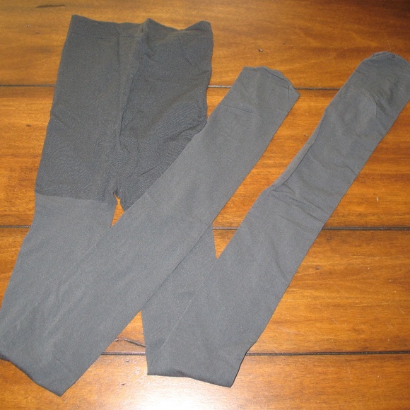 Old Navy Tights Thin Light Gray Color 